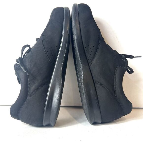 SAS Tripad Comfort Free Time Shoes Black Nubuck Lace Up Low Top Womens Sz 10.5 N - Picture 5 of 10